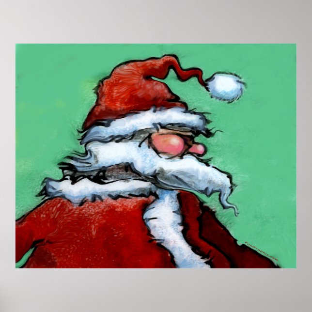Poster du Père Noël (Devant)