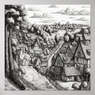 Poster du petit cool du village