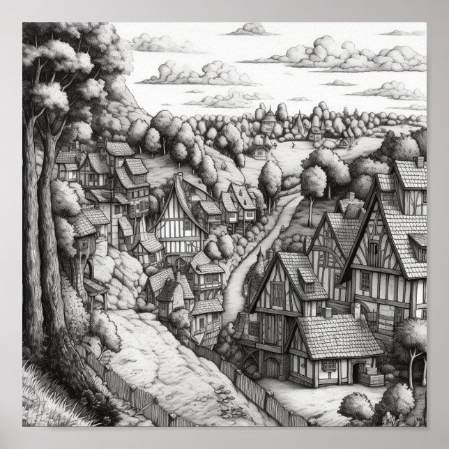 Poster du petit cool du village (Devant)