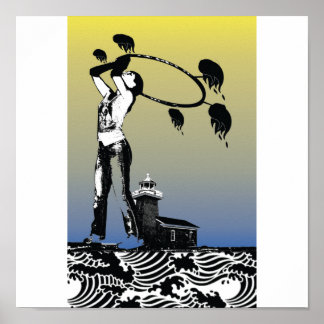 Poster du phare de père Noël Cruz