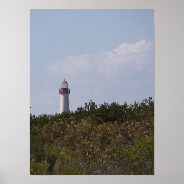 Poster du phare du Cap May (Devant)