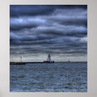 Poster du phare Erie