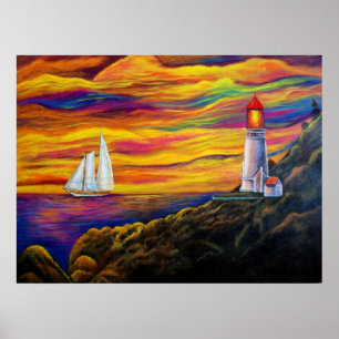 Poster du phare Gordon