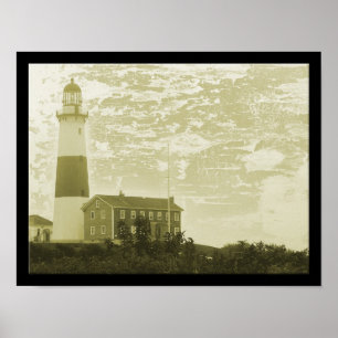 Poster du phare Montauk Imprimer