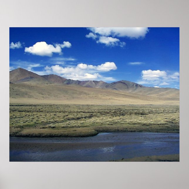 Poster du Plateau Tibétain (Devant)