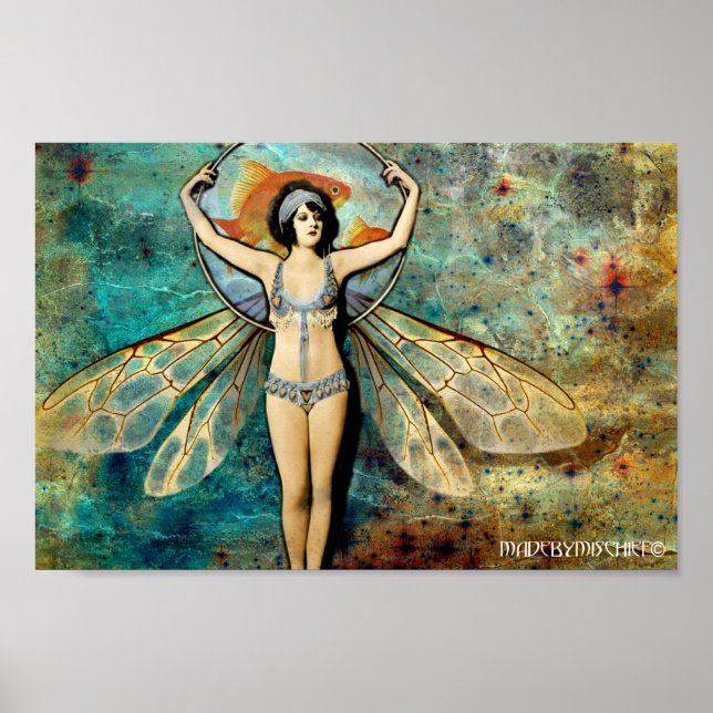 Poster du poisson d'or (Devant)