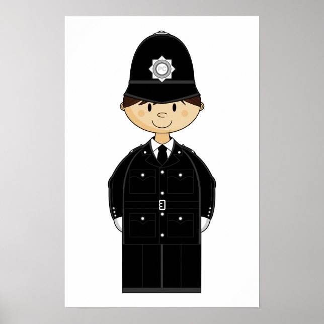 Poster du policier britannique (Devant)