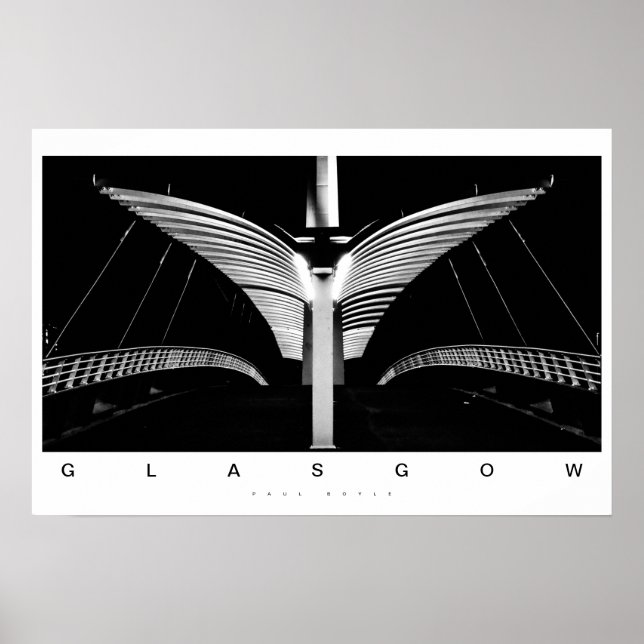 Poster du pont de Glasgow (Devant)