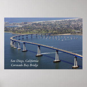 Poster du pont de la baie Coronado