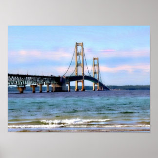 Poster du pont Mackinaw