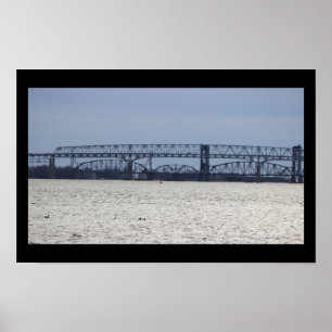Poster du pont sur la rivière Delaware