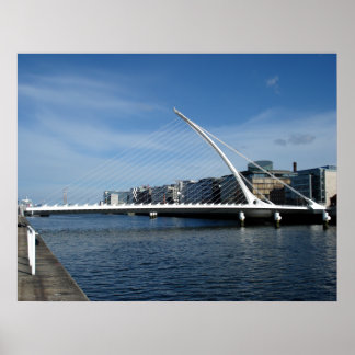 Poster du pont sur la rivière Dublin Ireland