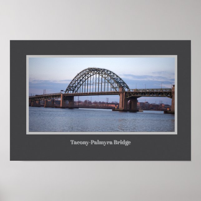 Poster du pont Tacony-Palmyra (Devant)