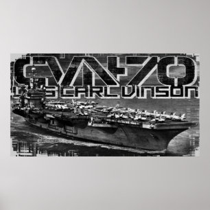 Poster du porte-avions Carl Vinson