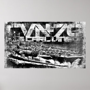 Poster du porte-avions Carl Vinson