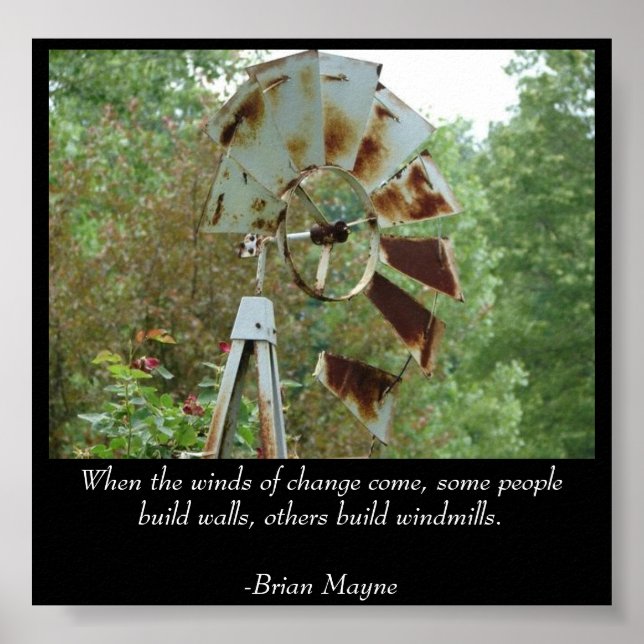 Poster du portefeuille de moulins à vent (Devant)