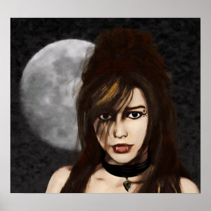 Poster du portrait de nuit