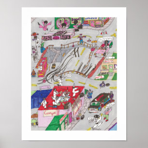 Poster du premier dessin de voltz