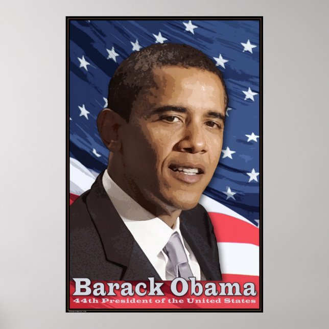 Poster du président Barack Obama (Devant)