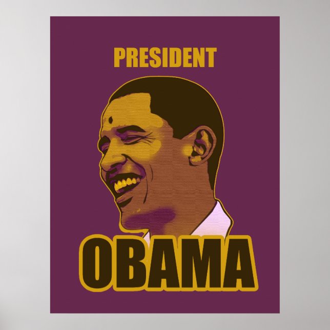 Poster du Président Obama (Devant)