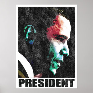 Poster du président Obama Vintage 2