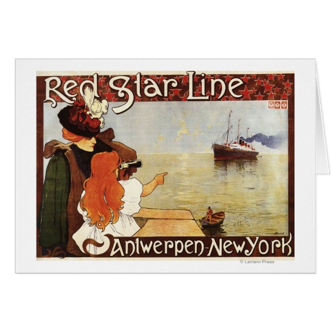 Poster du Promo Red Star Line Croisières à New Yor (Devant horizontal)