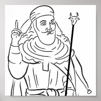 Poster du prophète Zarathustra