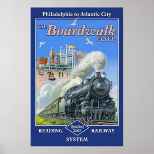 Poster du prospectus de promenade