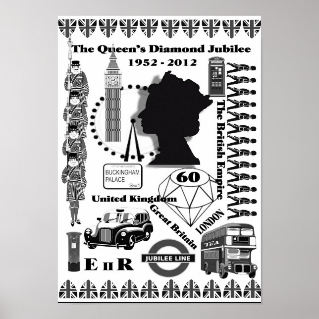 Poster du Queens Diamond Jubilee (Devant)