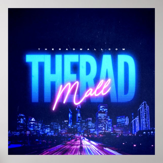 Poster du Rad Mall "Wave 6" (30" x 30") (Devant)