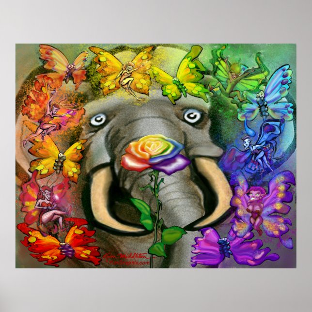 Poster du Rainbow Pixies Party (Devant)