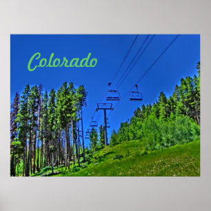 Poster du remonte-pente du Colorado