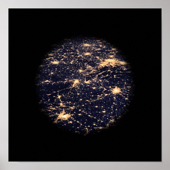 Poster du réseau World Wide Web of Light (Devant)