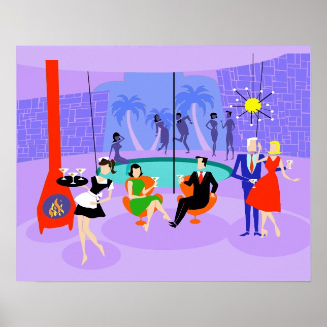 Poster du Retro Tropical Cocktail Party (Devant)