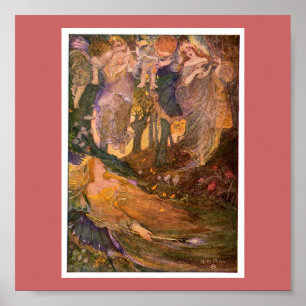 Poster du rêve de la nuit d'été