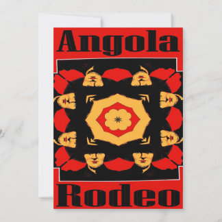 Poster du rodéo angolais