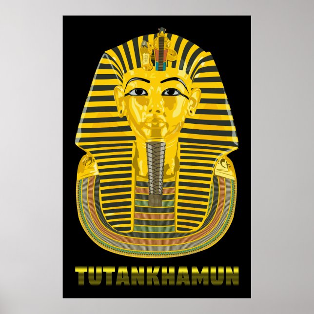 Poster du roi Toutankhamon (Devant)