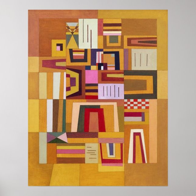 Poster du Rose de la rémunération Kandinsky (Devant)