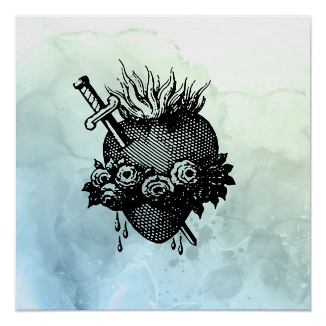 Poster Du Sacré Coeur De Marie (Devant)