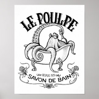 Poster du savon Le Poulpe