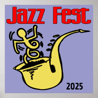 Poster du Sax Fest Jazz