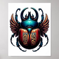 Poster du scarabée Scarab