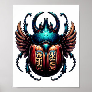 Poster du scarabée Scarab