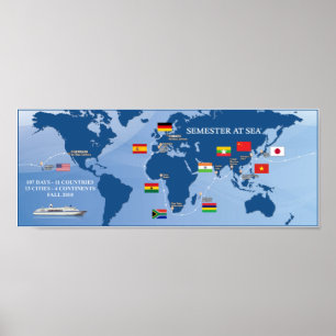 Poster du semestre en mer Automne 2018