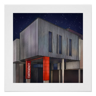 Poster du service d'urgence