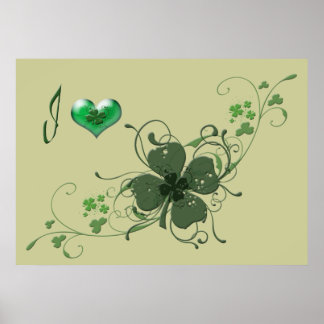 Poster du Shamrock d'amour