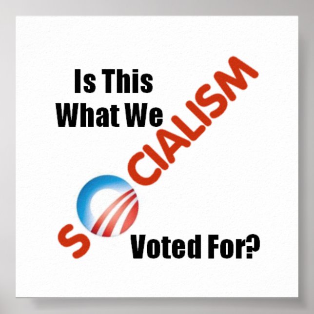 Poster du SOCIALISME (Devant)