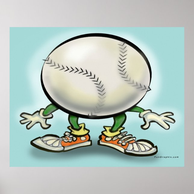 Poster du softball (Devant)