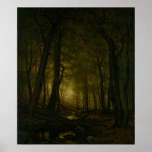 Poster Du Soir Dans Les Bois (1876)