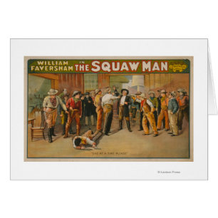 Poster du Squaw Man Western Drama Theatre
